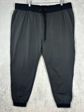 $130 Flylow Mens XXL Mullet Fleece Jogger Grey Base Layer Ski Pants